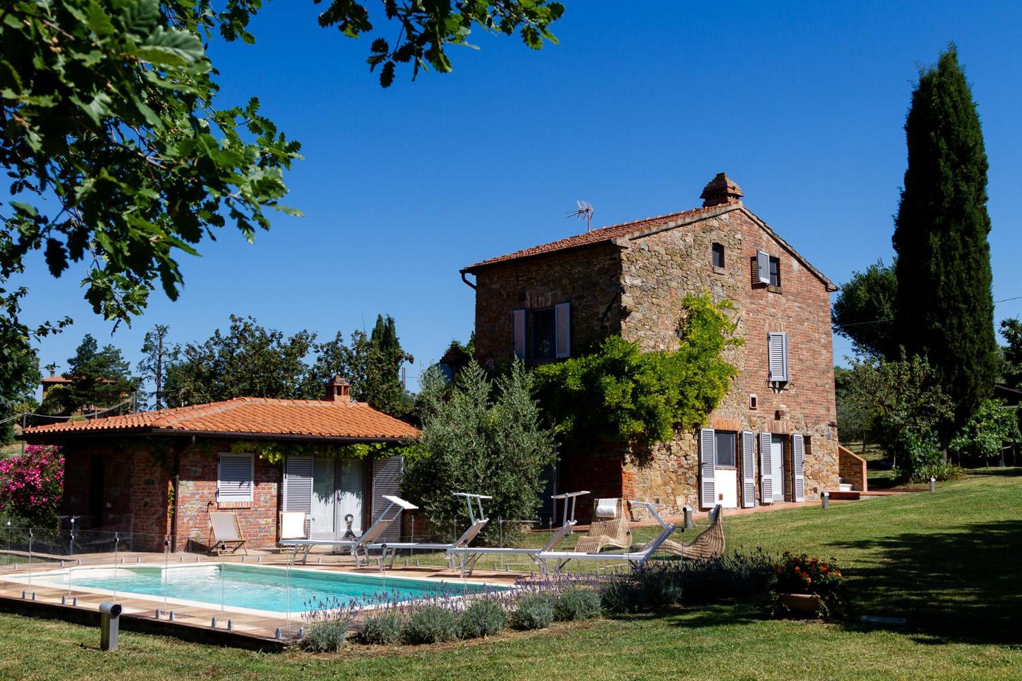 La Bacaia Villa Marciano della Chiana Luaran gambar